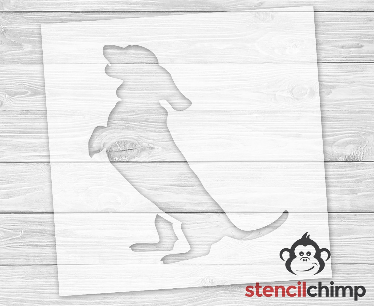 Wiener Dog Stencil Dog Stencil for Wood Sign Mylar Stencil Etsy
