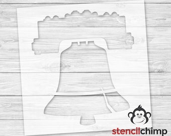 Liberty Bell Stencil, Patriotic Stencil, Independence Day Stencil, Pro-America Stencil, Philadelphia Stencil, Painting Stencil for Wood