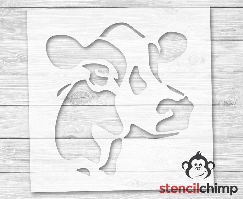 Cow Stencil Farm Stencil for Wood Sign DIY Art Stencil | Etsy