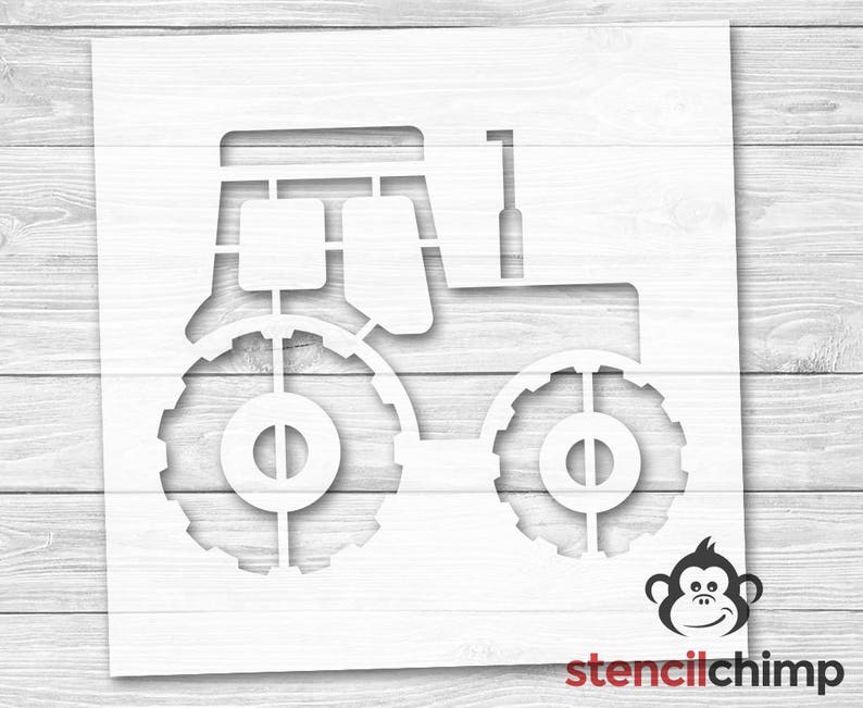 tractor-stencil-farm-stencil-kid-room-playroom-nursery-etsy-australia