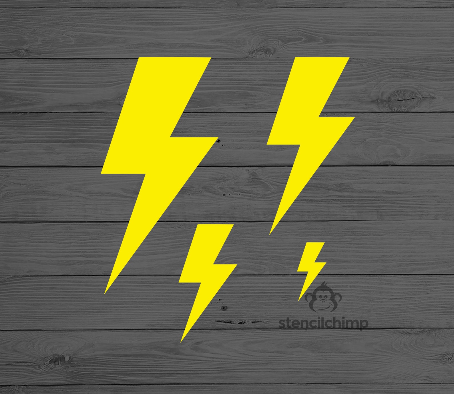 Lightning Bolt Template Printable