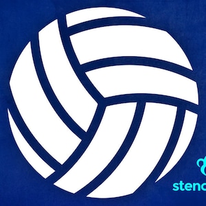 Volleyball Stencil | Sport Stencil | Ball Stencil | Stencil for Sport Sign | Sport Decor | Sand Sport Stencil