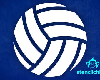 Volleyball Stencil | Sport Stencil | Ball Stencil | Stencil for Sport Sign | Sport Decor | Sand Sport Stencil