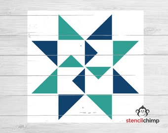 barn quilt stencil etsy