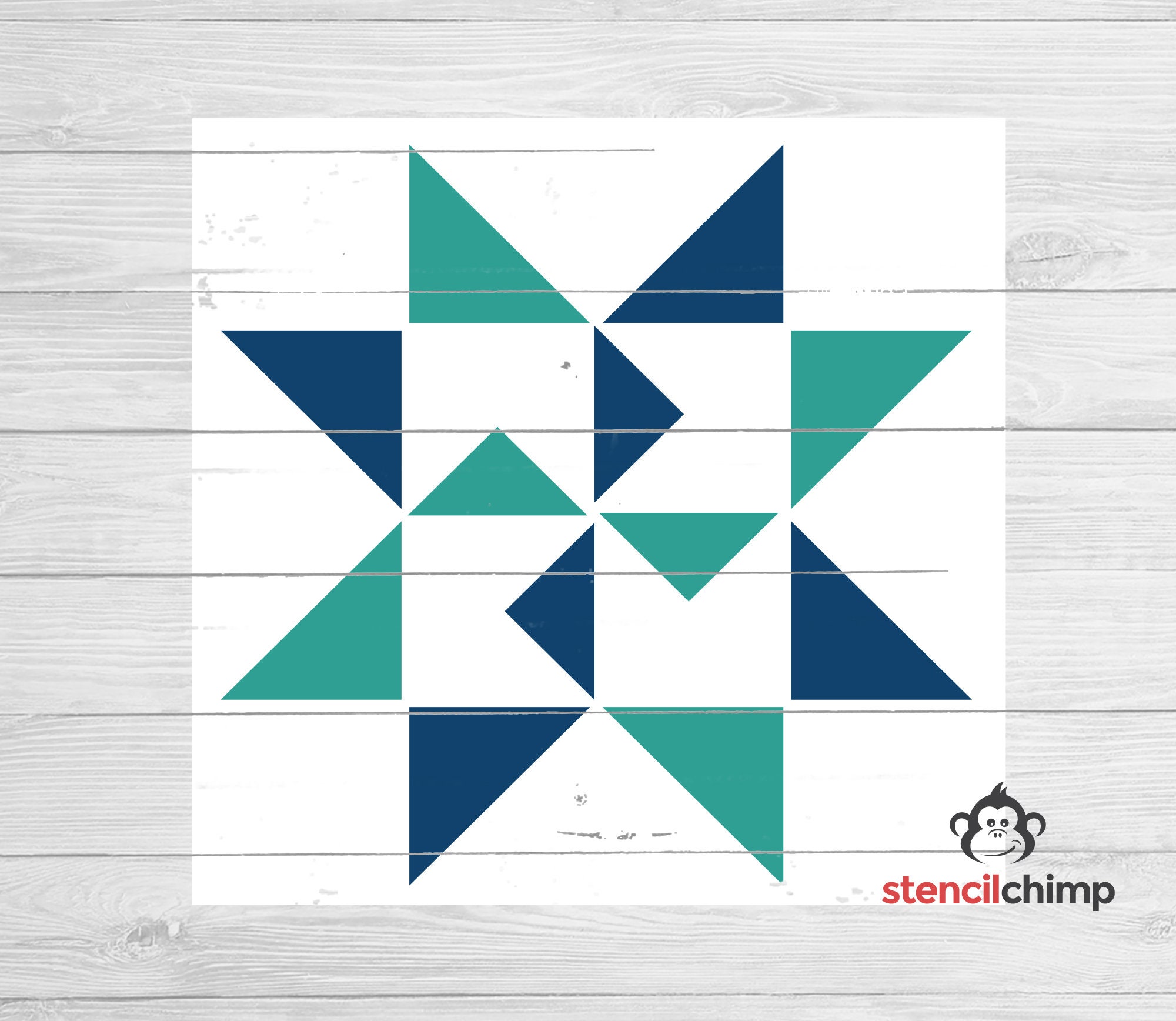 Barn Quilt Stencil Barn Stencil DIY Art Stencil for Wood Etsy