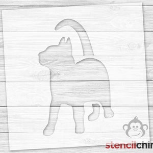 Cat Stencil | Walking Cat Stencil | Cat Lover Stencil | Animal Lover Stencil | Pet Stencil