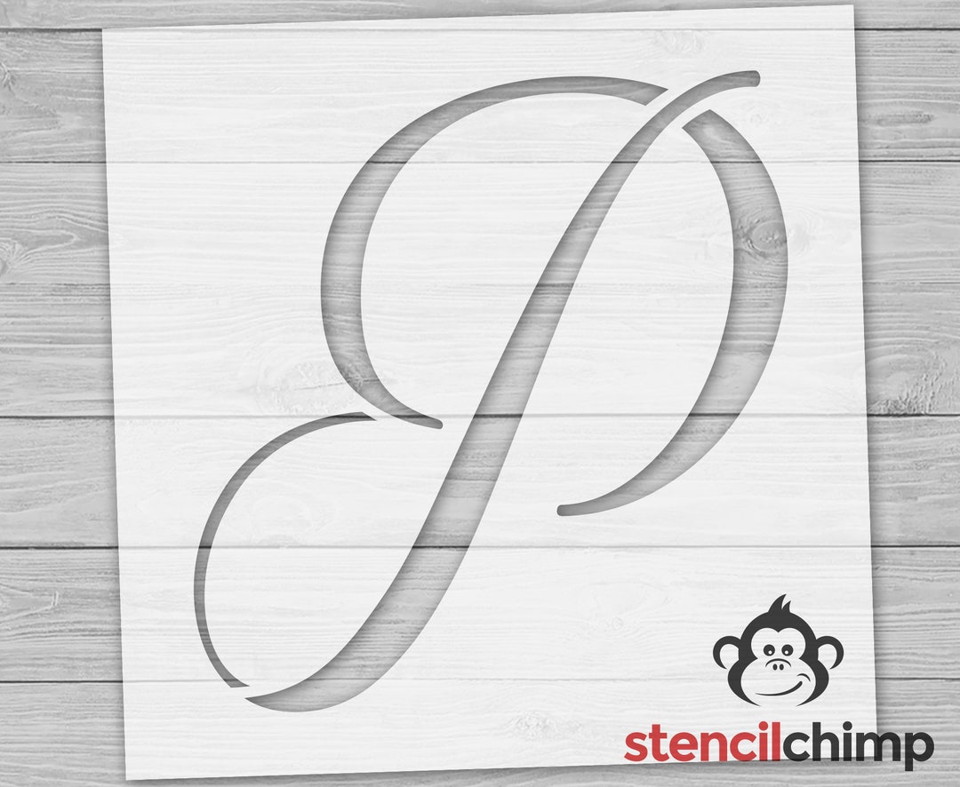 Letter P Stencil For Sign Script Letter Stencil Monogram Letter letter-p-stencil-for-sign-script-letter-stencil-monogram-letter