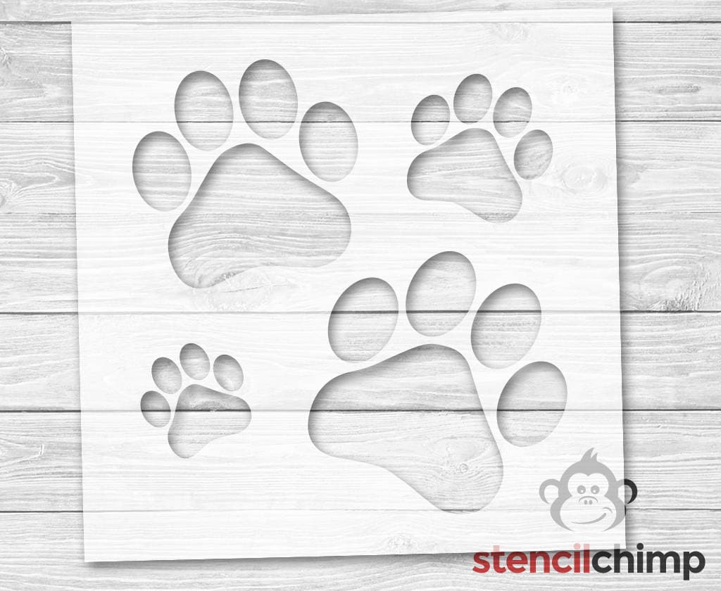 4-paw-print-stencil-stencil-contains-4-animal-paw-prints-in-various-sizes-paw-print-stencil-animal-print-diy-art-stencil-etsy