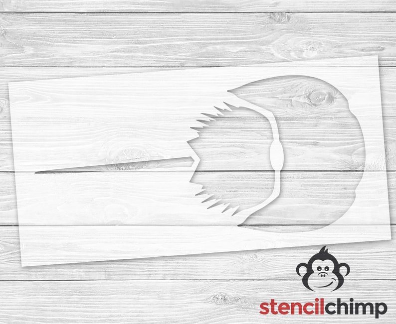 Horseshoe Crab Stencil Crab Outline for Wood Sign Beach Etsy