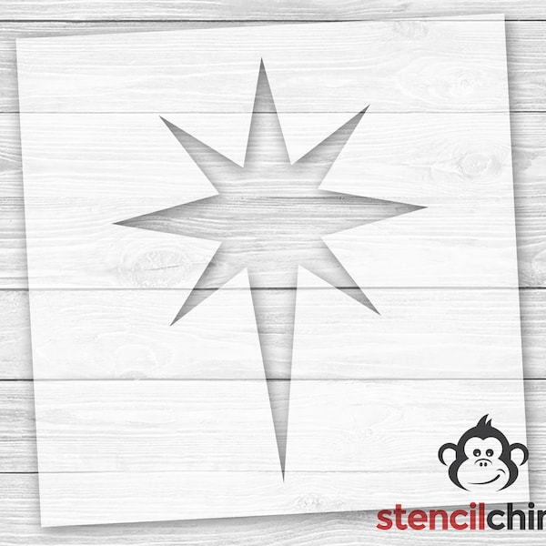Star Stencil Etsy