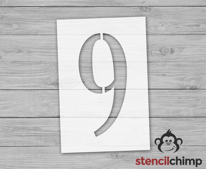 Number 9 Stencil Nine Stencil For Yard Painting House Number Etsy number-9-stencil-nine-stencil-for-yard-painting-house-number-etsy