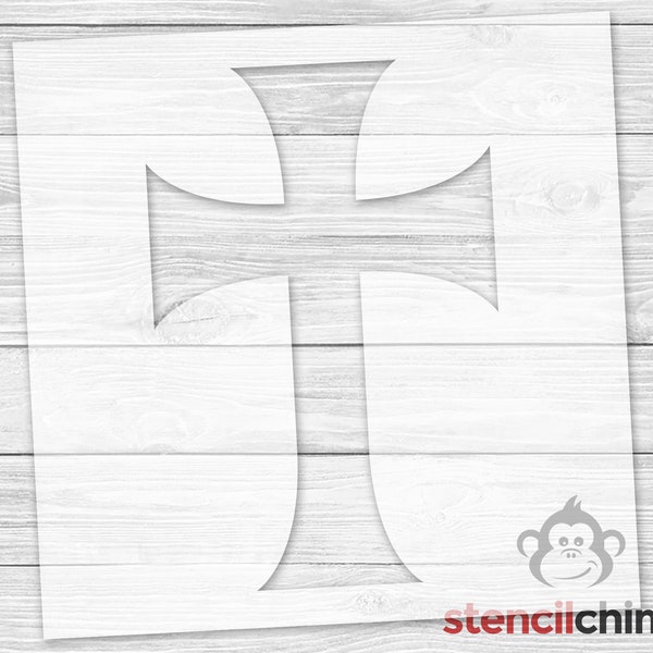 Christian Cross Stencil | Celtic Cross |  Church Stencil | DIY Pallet Art Stencil for Wood Sign | Christian Stencil | Religious Stencil