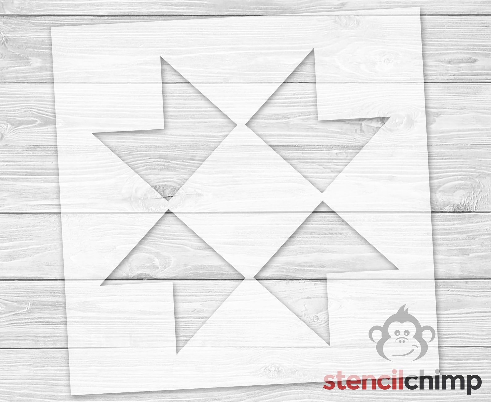 Barn Quilt Stencil Barn Stencil Farmhouse Stencil DIY Etsy