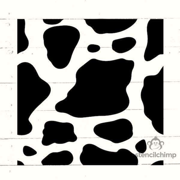 Large Cow Pattern - Etsy