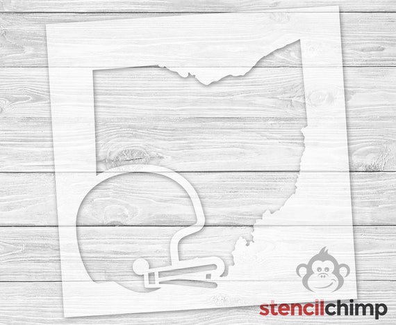 Ohio State Logo Stencil