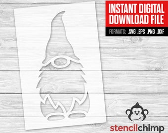 Gnome Digital Download File | Gnome SVG | Garden Gnome SVG download file for Cricut | SVG Download File