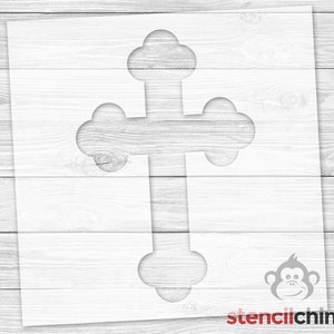Christian Cross Stencil | Cross Stencil | Church Stencil | DIY Pallet Art Stencil for Wood Sign | Christian Stencil | Religious Stencil
