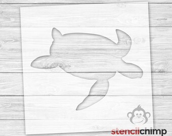 Beach Theme Stencil 11.8x11.8 Inch - Summer Ocean Drawing Template For Painting