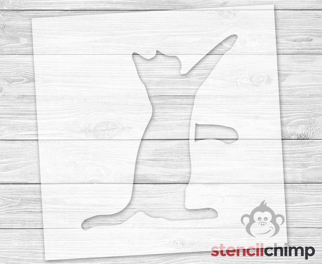 Stencil Panter / Luipaard A3 - Boncreat Beton Cire