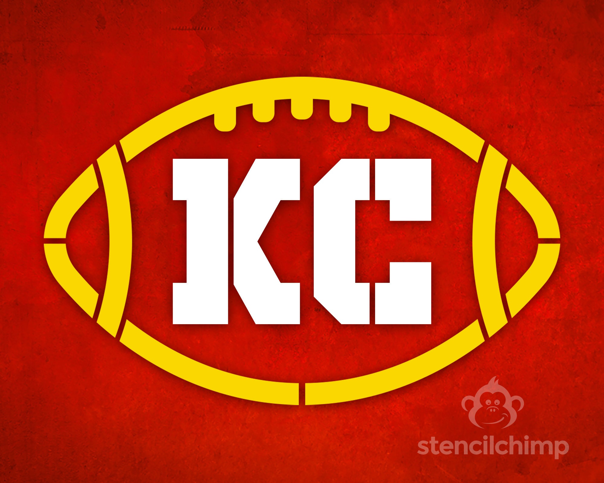 Chiefs Vinyl Decal Kansas City Chiefs Arrowhead Logo Vinyl Decal - Foto 6