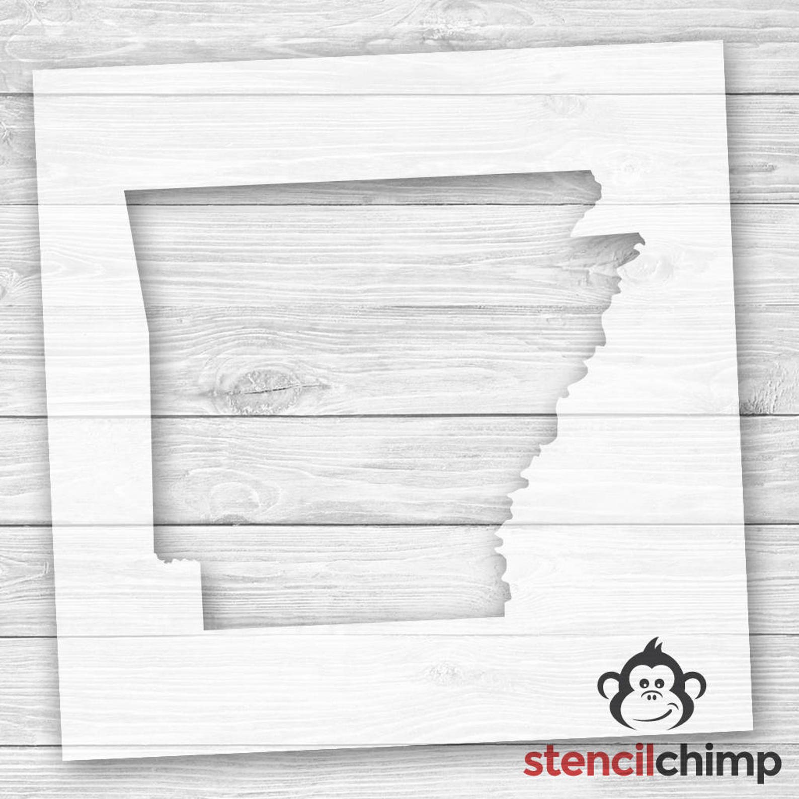 Arkansas State Outline Stencil DIY Pallet Art Arkansas - Etsy