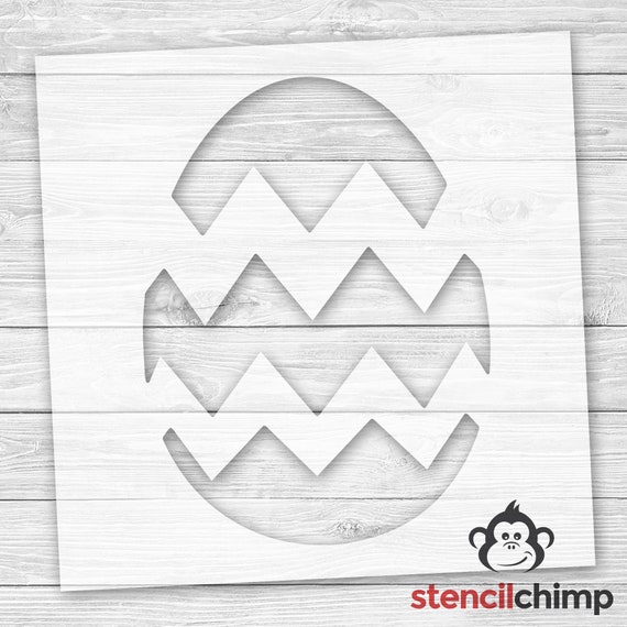 Easter Eggs Craft Stencil
