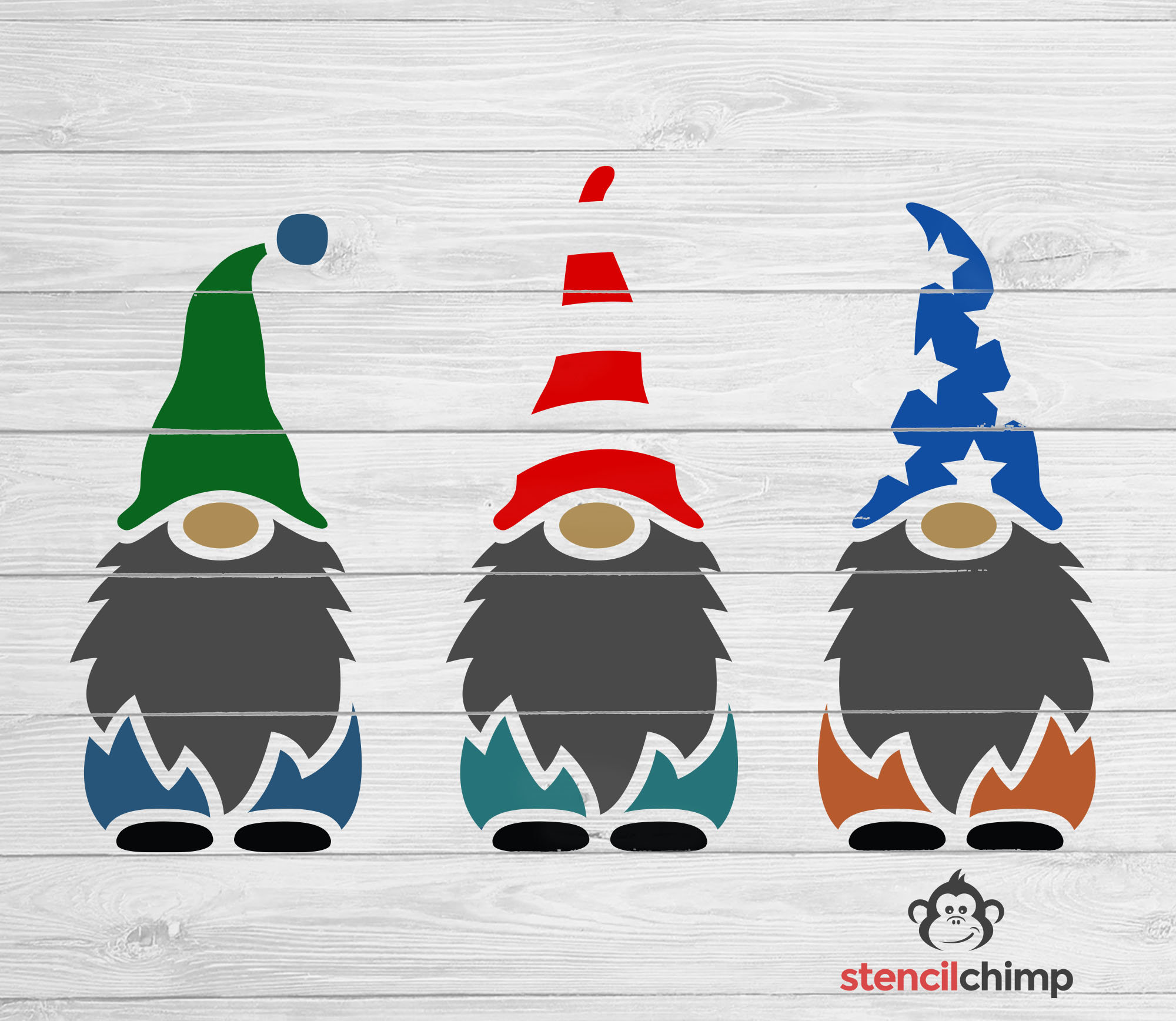 Printable Gnome Stencil