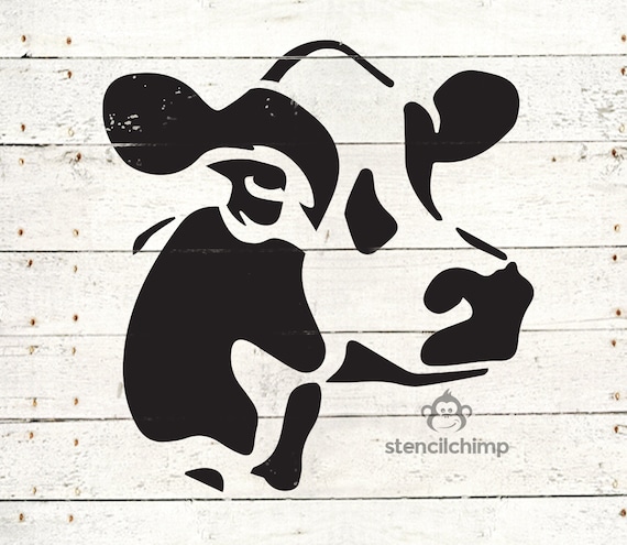 Cow Stencil Farm Stencil for Wood Sign DIY Art Stencil | Etsy