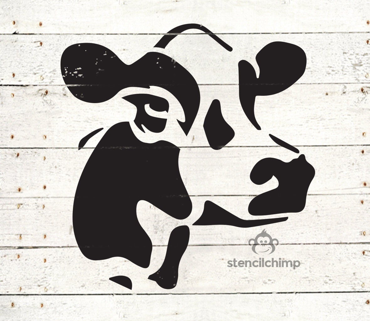 Cow Stencil Farm Stencil for Wood Sign DIY Art Stencil | Etsy