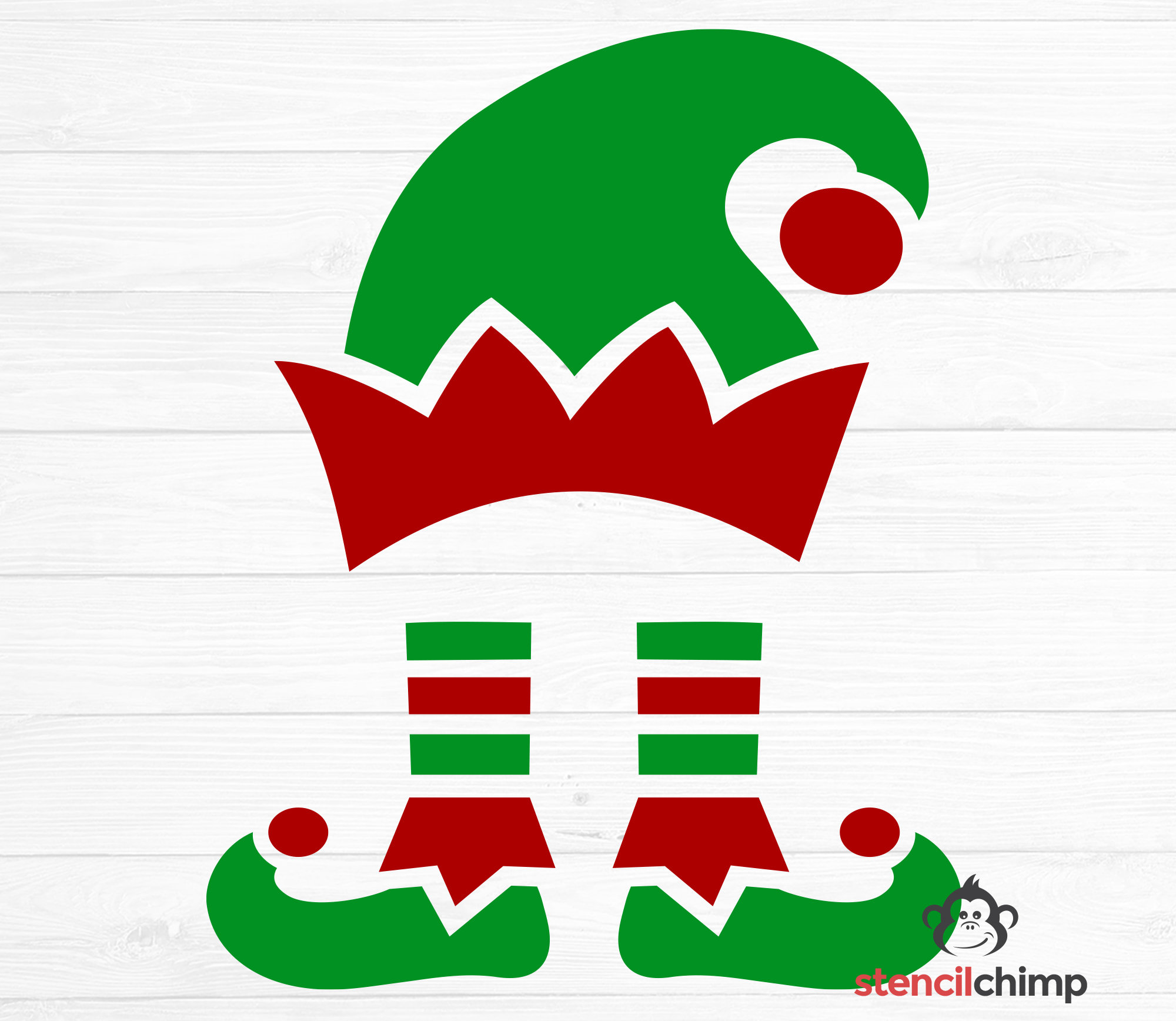 Elf Stencil Printable