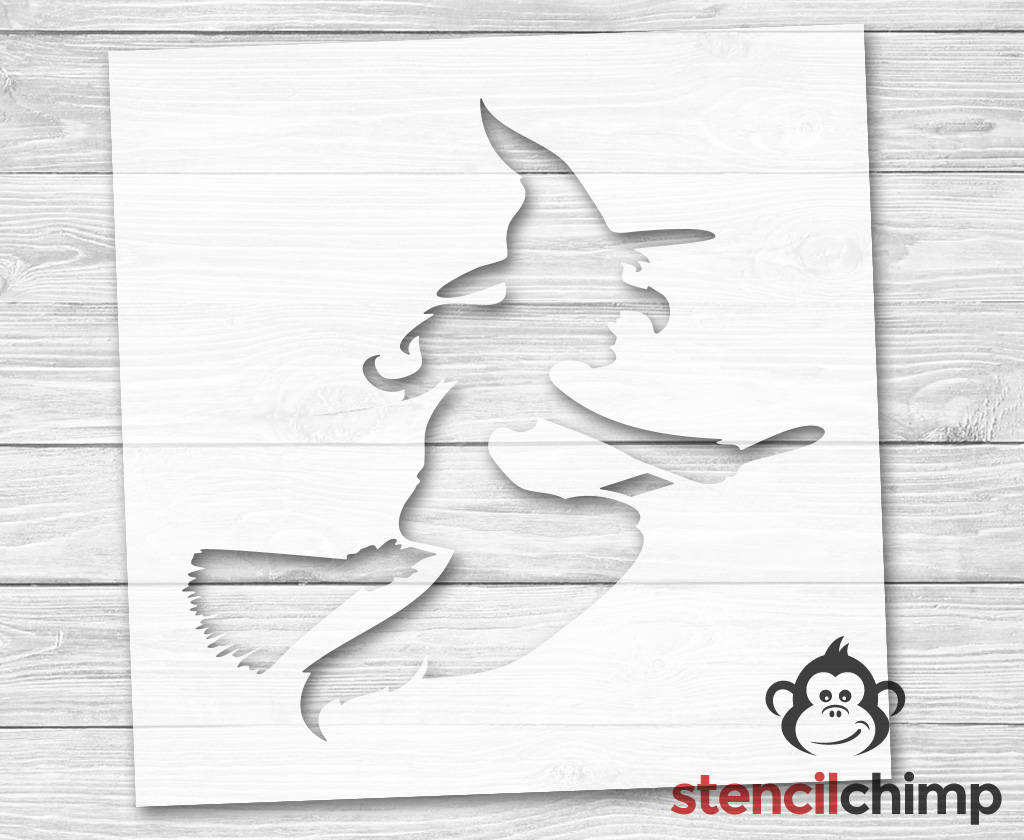 Witch Stencil Halloween Stencil Trick or Treat Costumes - Etsy