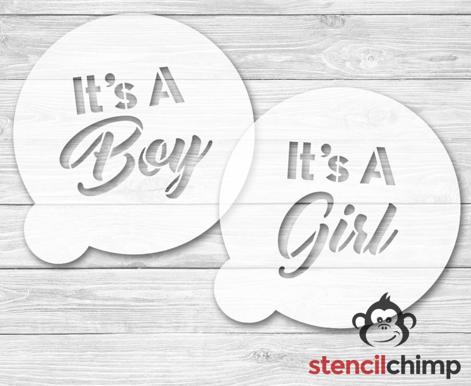 Cookie Stencil Baby Shower Stencil Baby Announcement Etsy