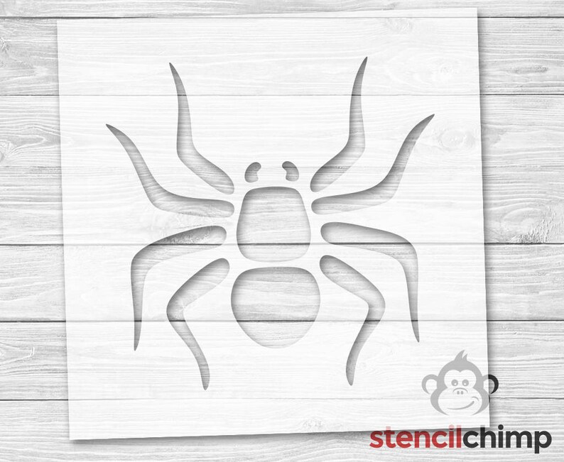 Spider Stencil Halloween Stencil Black Widow Stencil - Etsy España