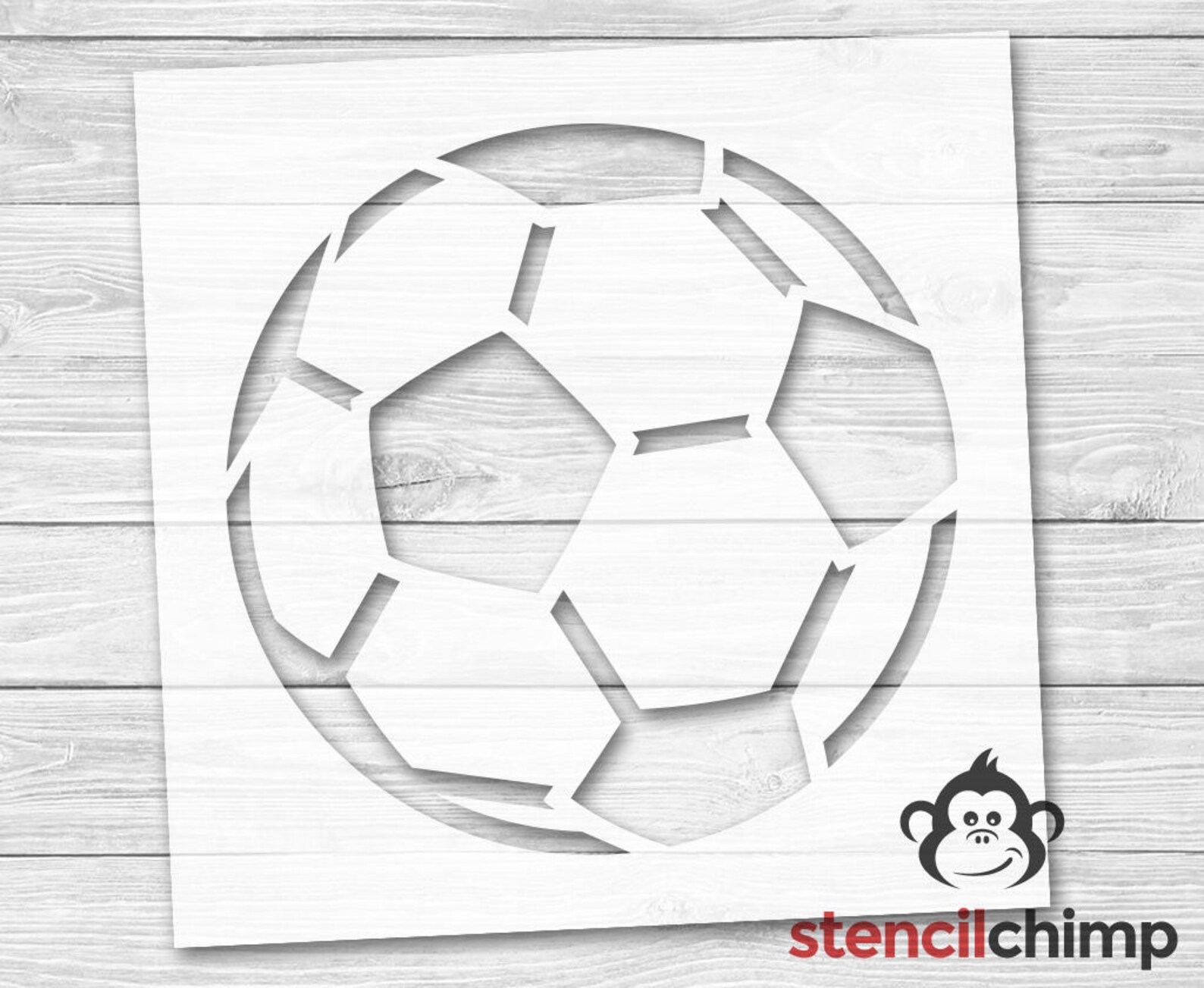Soccer Stencil Soccer Ball Stencil Sport Stencil Sport Etsy
