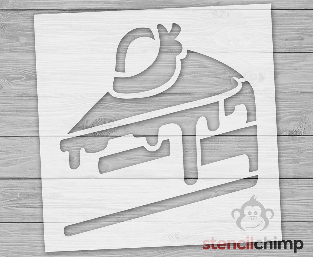 Stencil, Cheesecake Stencil, Dessert Stencil, Cake Stencil, Party Decor