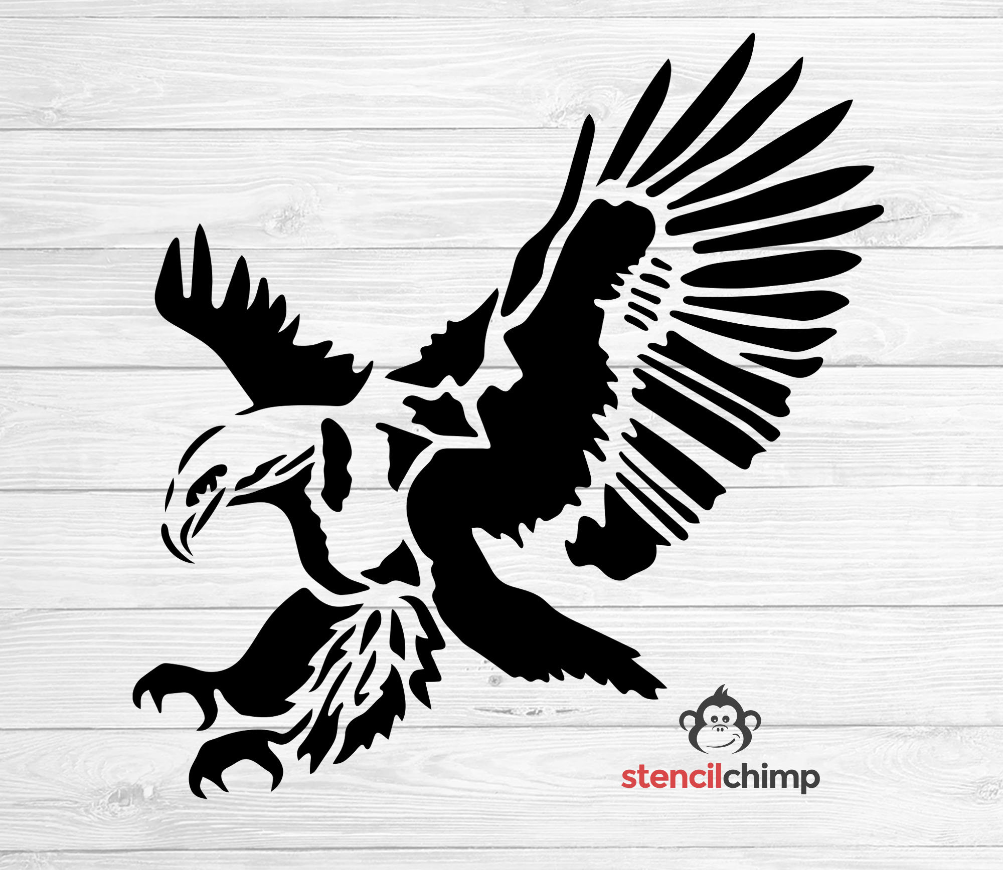 Eagle Flying Stencil Stylized Eagle Stencil for Wood Sign Bird Stencil Nature Stencil Animal Stencil for Wall Art Patriotic Decor - Etsy
