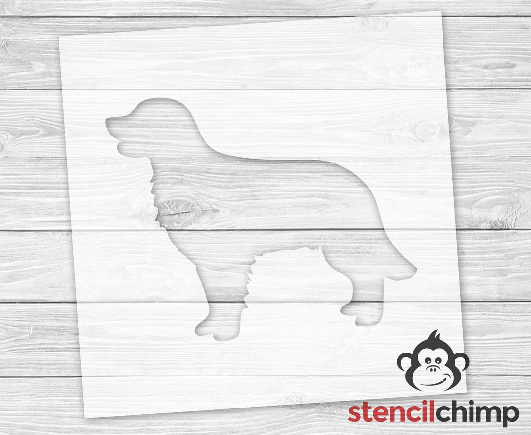 Golden Retriever Stencil Dog Stencil for Wood Sign Mylar Stencil