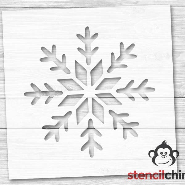 Stencil, Snowflake Stencil | Christmas Stencil | Winter Stencil | Holiday | Let it Snow | Winter Wonderland | DIY Art Stencil