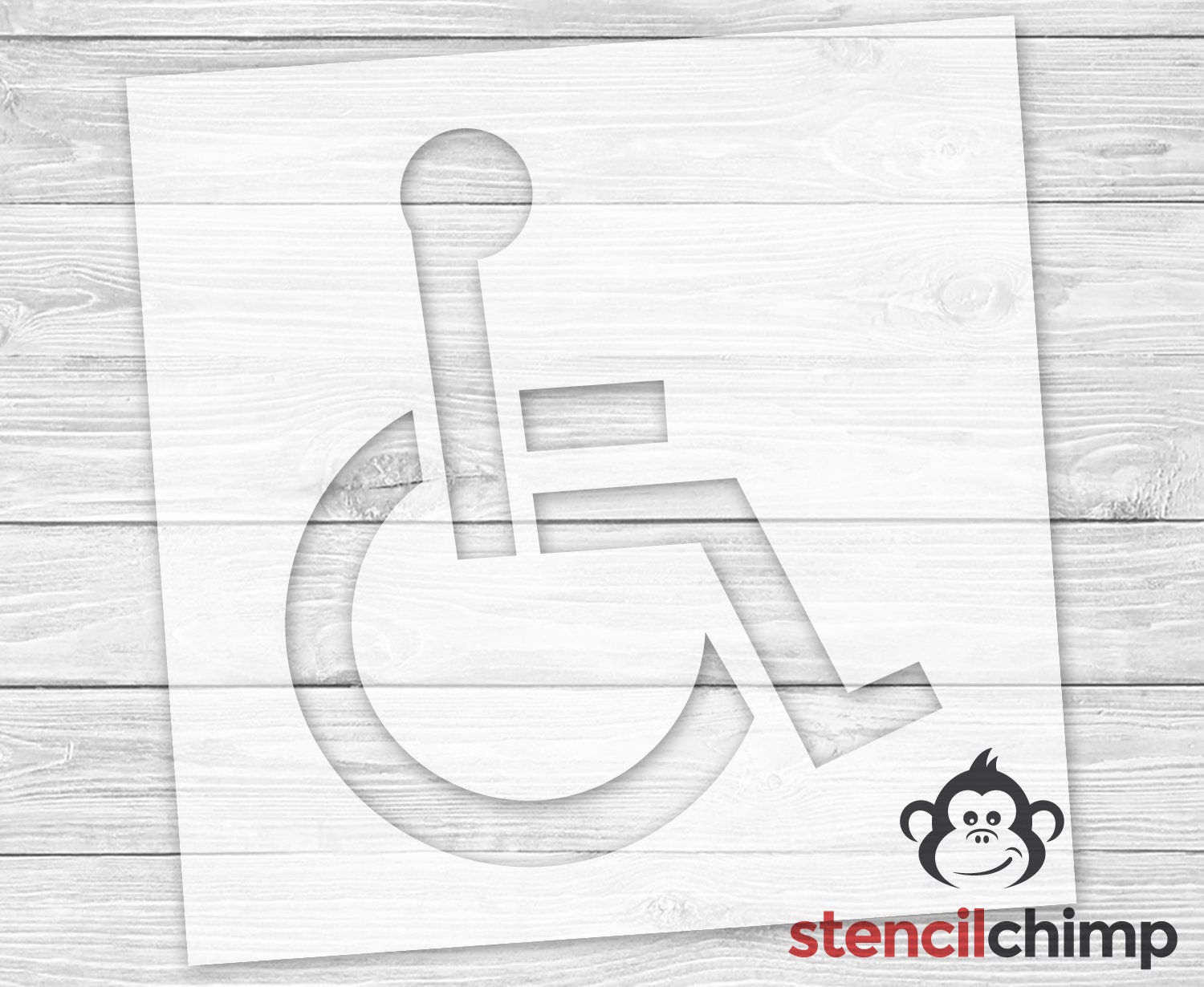 Buy Handicap Sign Stencil for Parking Space ADA Stencil Parking Lot Stencil  for Asphalt Handicapped Stencil for Cement Business Sign Online in India 