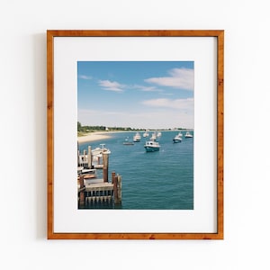 Nantucket Summer Landscape Print | Cape Cod Coastal Wall Art | 35mm Film Photography | East Coast Travel Decor | New England Seaside Print