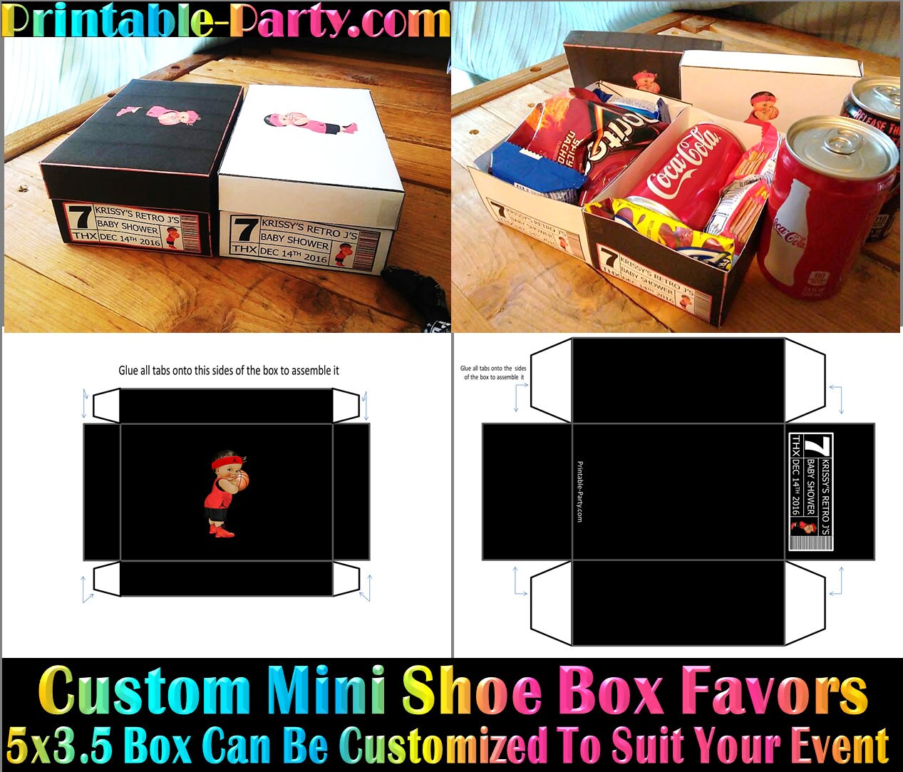 Custom Shoe Boxes - Order Now With Free Shipping