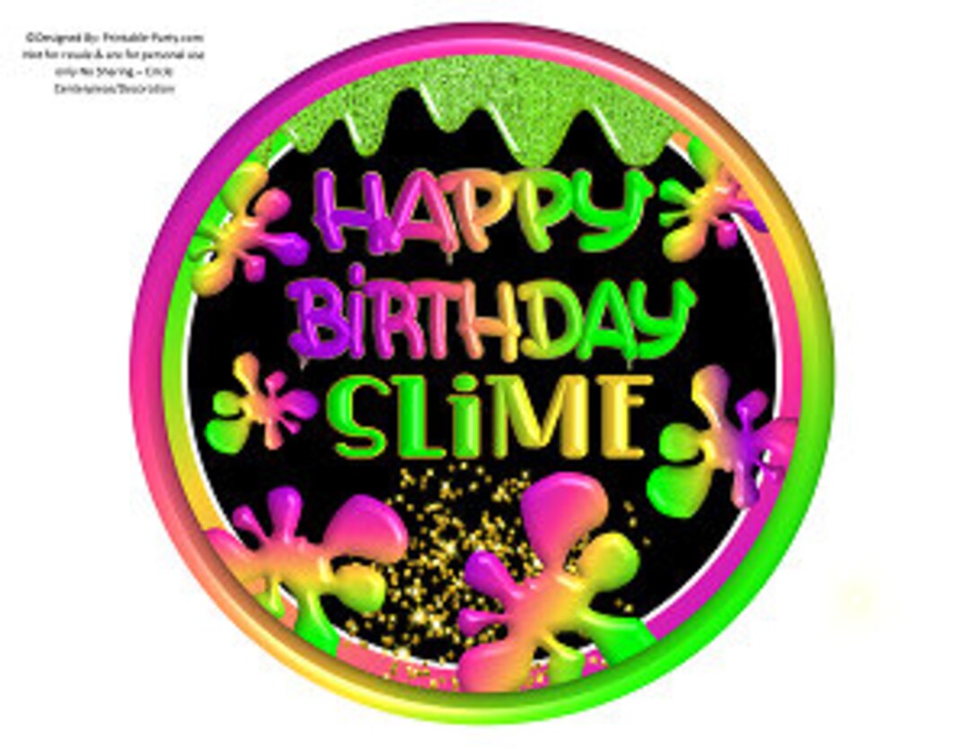 8 Inch Circle Printable PDF Instant Download Charger Plate Insert ...