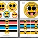 Emoji Printable Party Supplies - Etsy