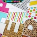 8x10.5 Inch Black Printable Alphabet Letters - Etsy