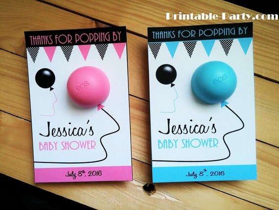 Printable Eos Lip Balm Baby Shower Balloon Favor Il_570xn
