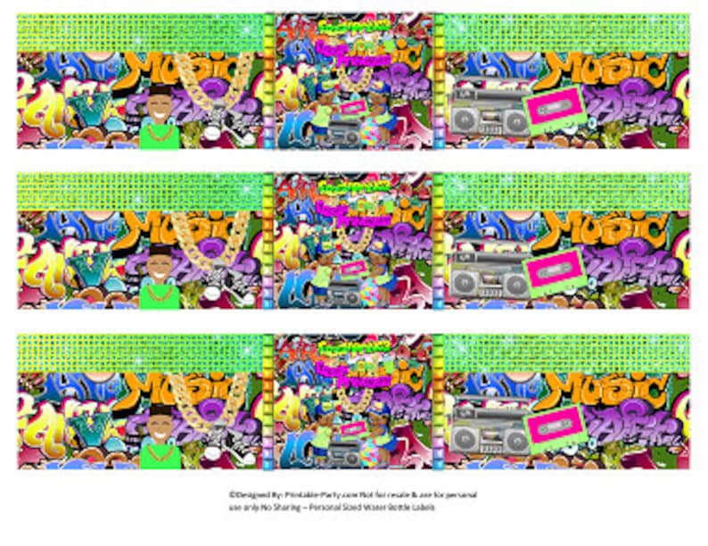 printable water bottle labels fresh prince or princess etsy