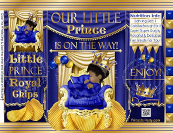 royal baby shower favors