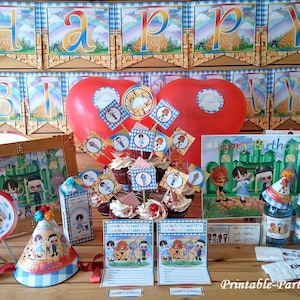 Magical Land of Oz Printable Party Supplies