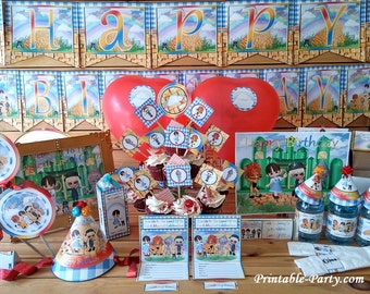 Magical Land of Oz Printable Party Supplies