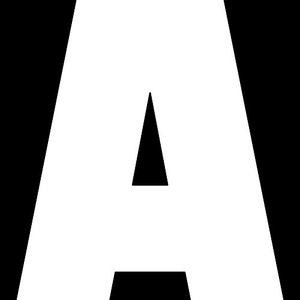 8x10.5 Inch Printable White Letters Black Background